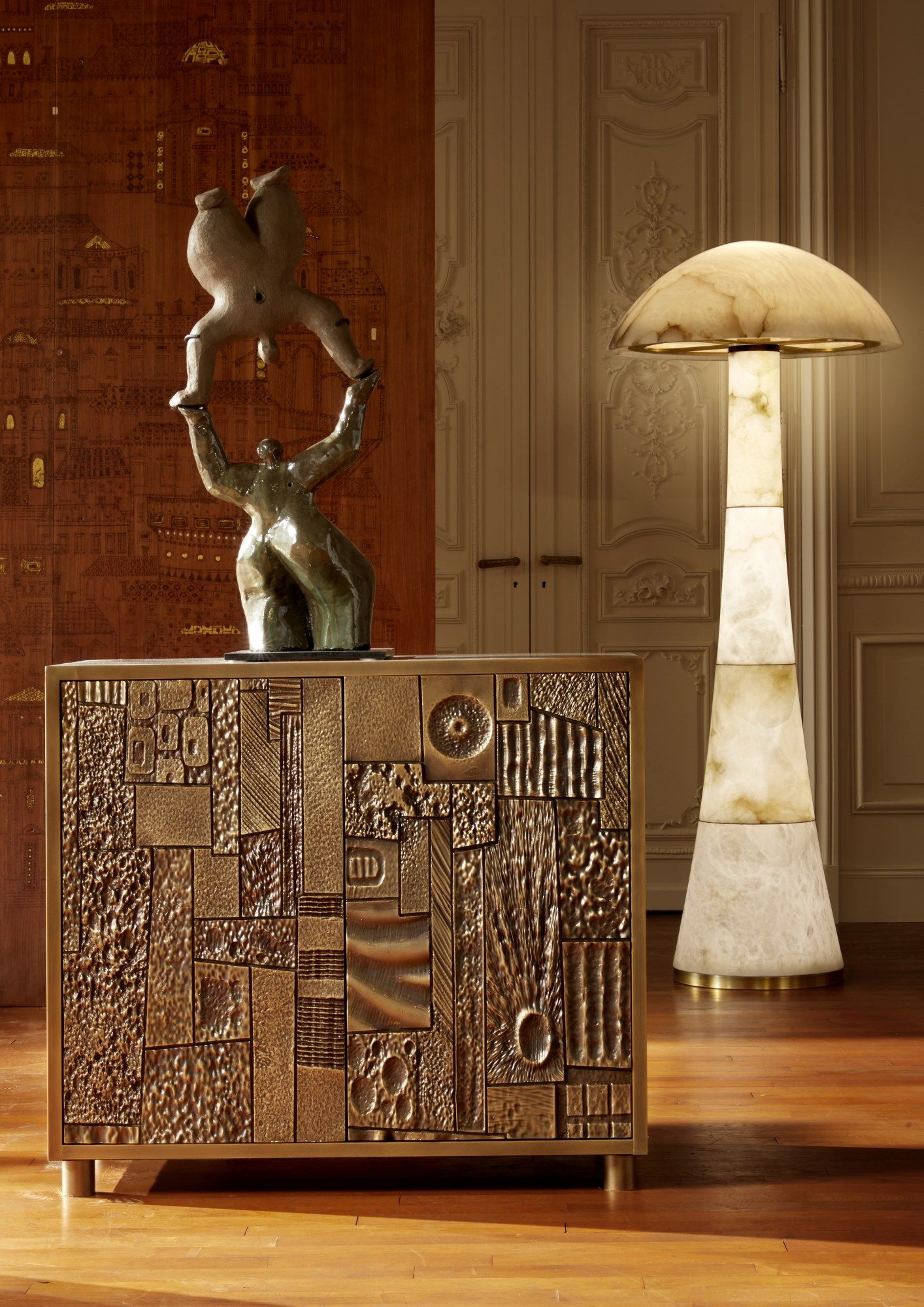 10782 - FLOOR LAMPS - CONTEMPORARY ARTISTS - Galerie Glustin